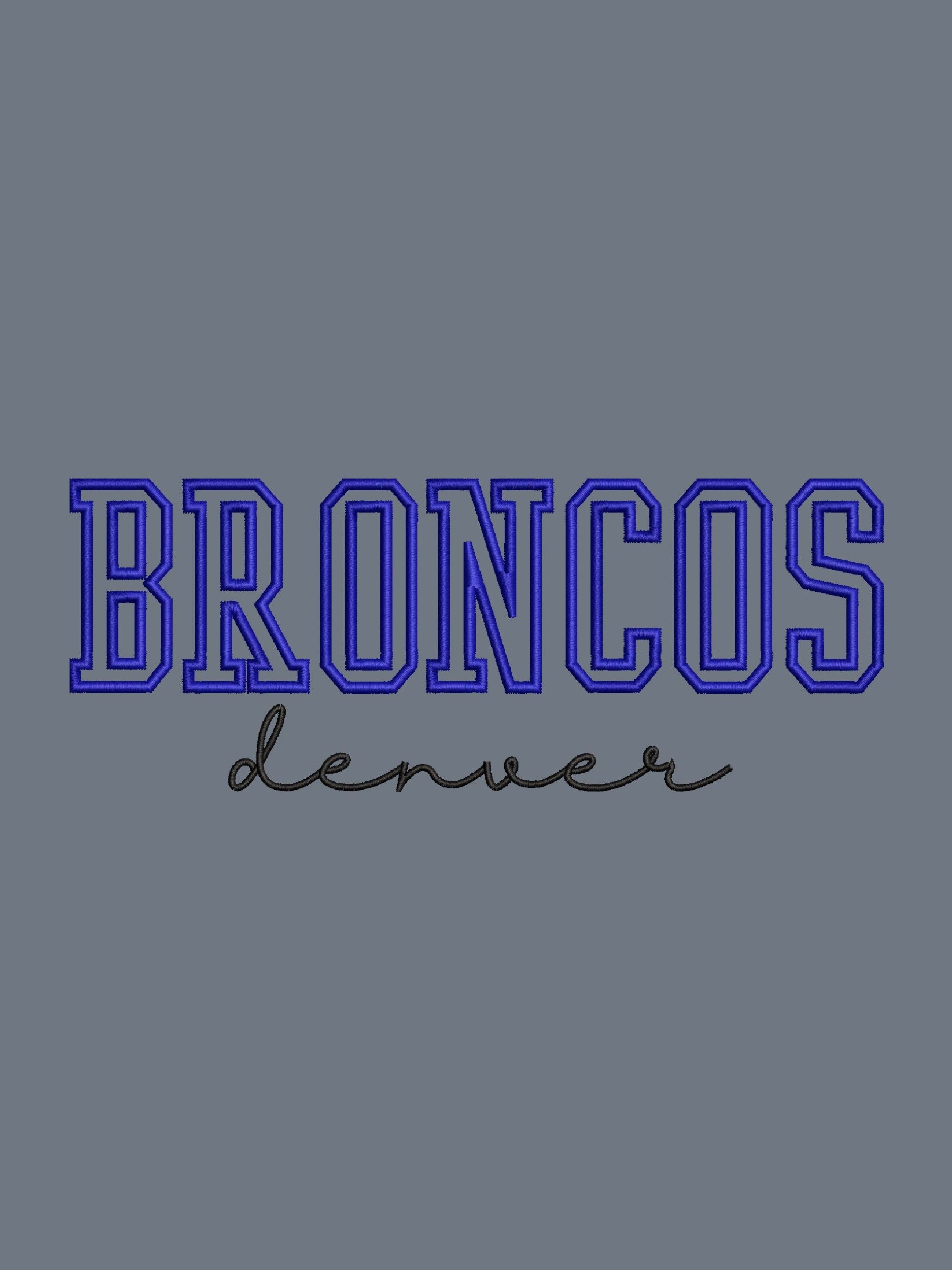NFL BRONCOS APPLIQUE product image (1)