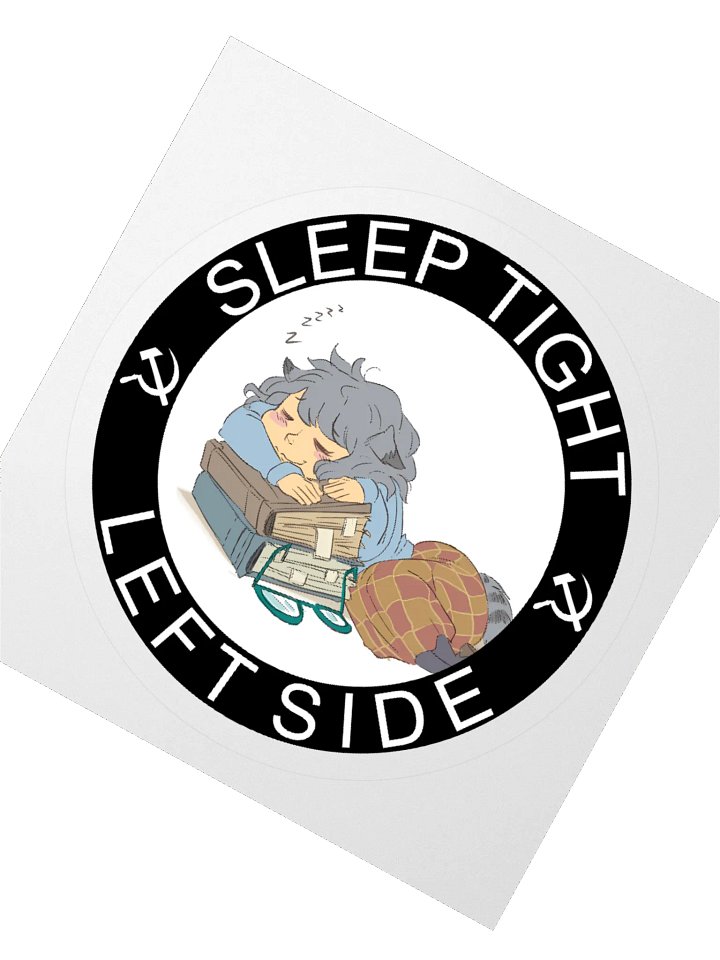 Katherine - “Sleep Tight, Left Side” Sticker product image (6)
