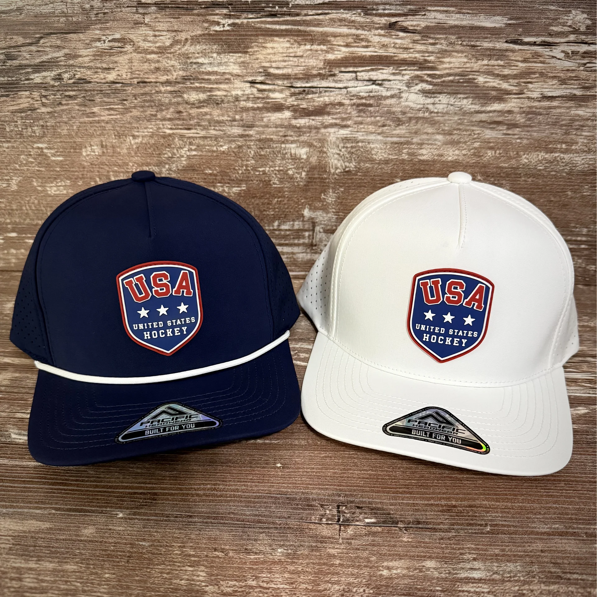 USA Hockey Hat | United States Hockey Snapback - BLUE product image (2)