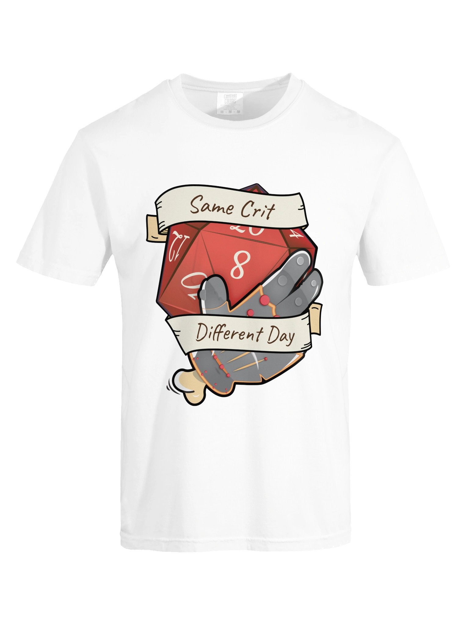 Same Crit Different Day – Knight Tee product image (26)
