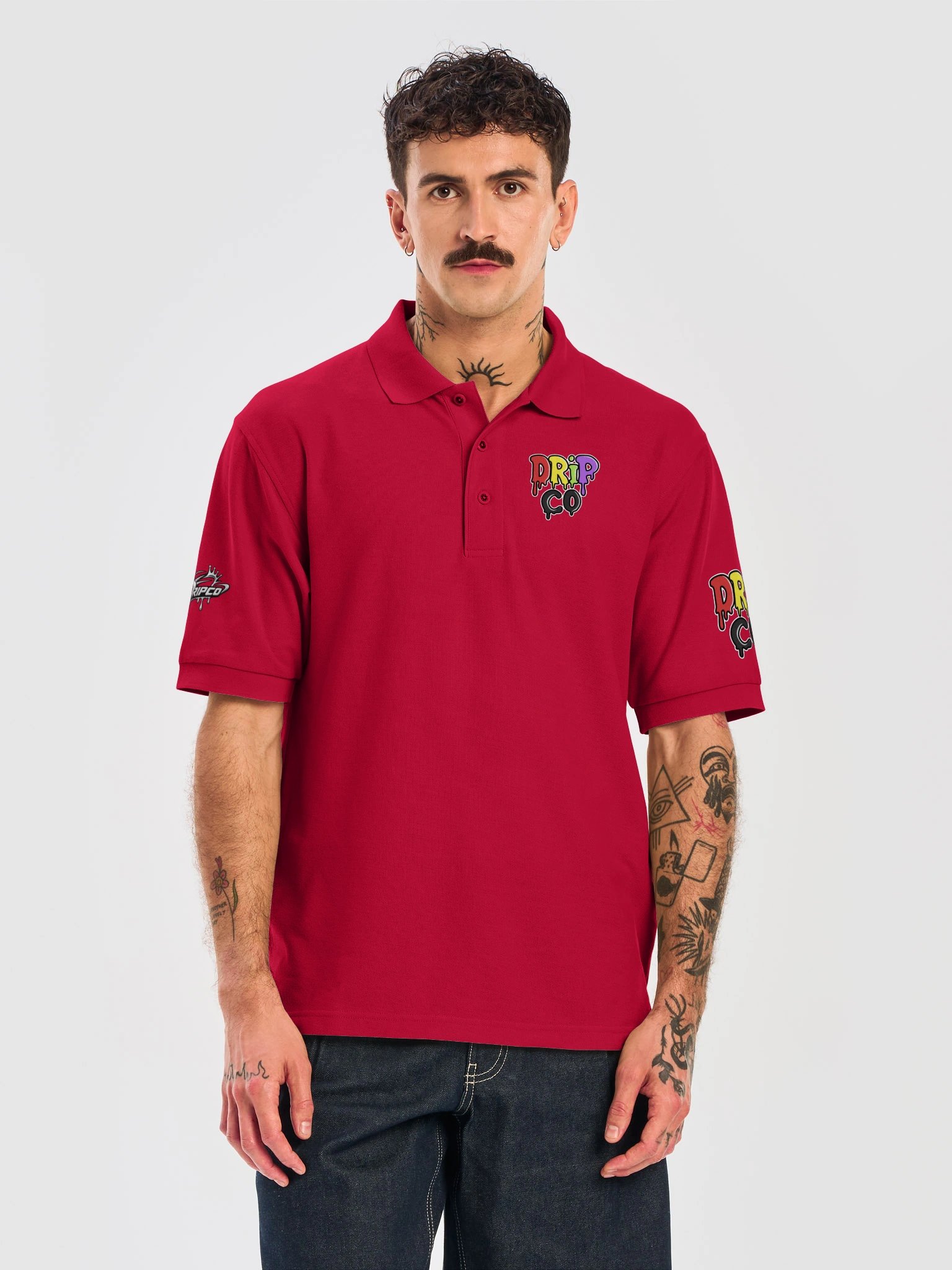 DRIP CO Color Splash Polo product image (25)