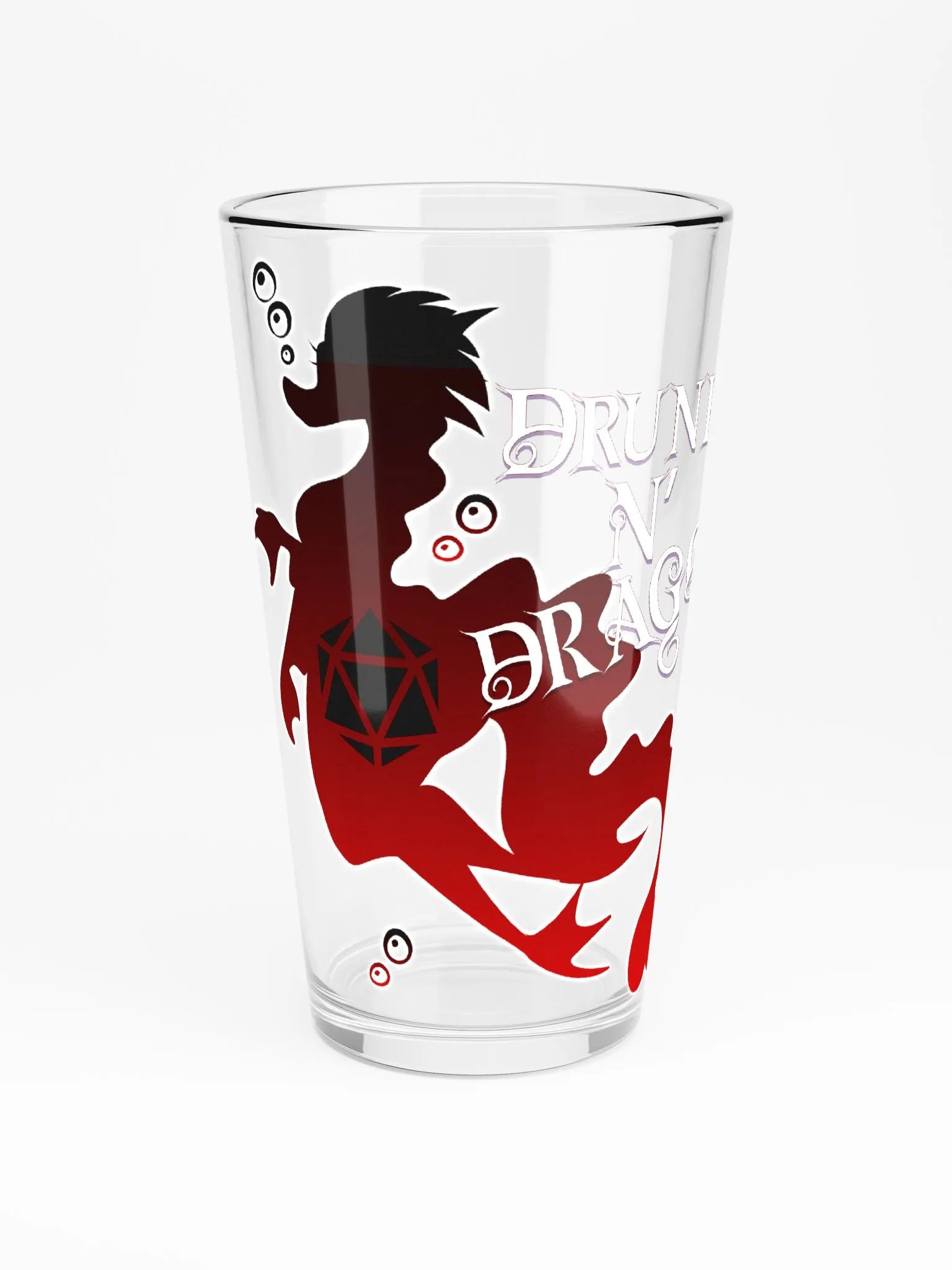 Drunk 'n Dragon Pint Glass product image (3)