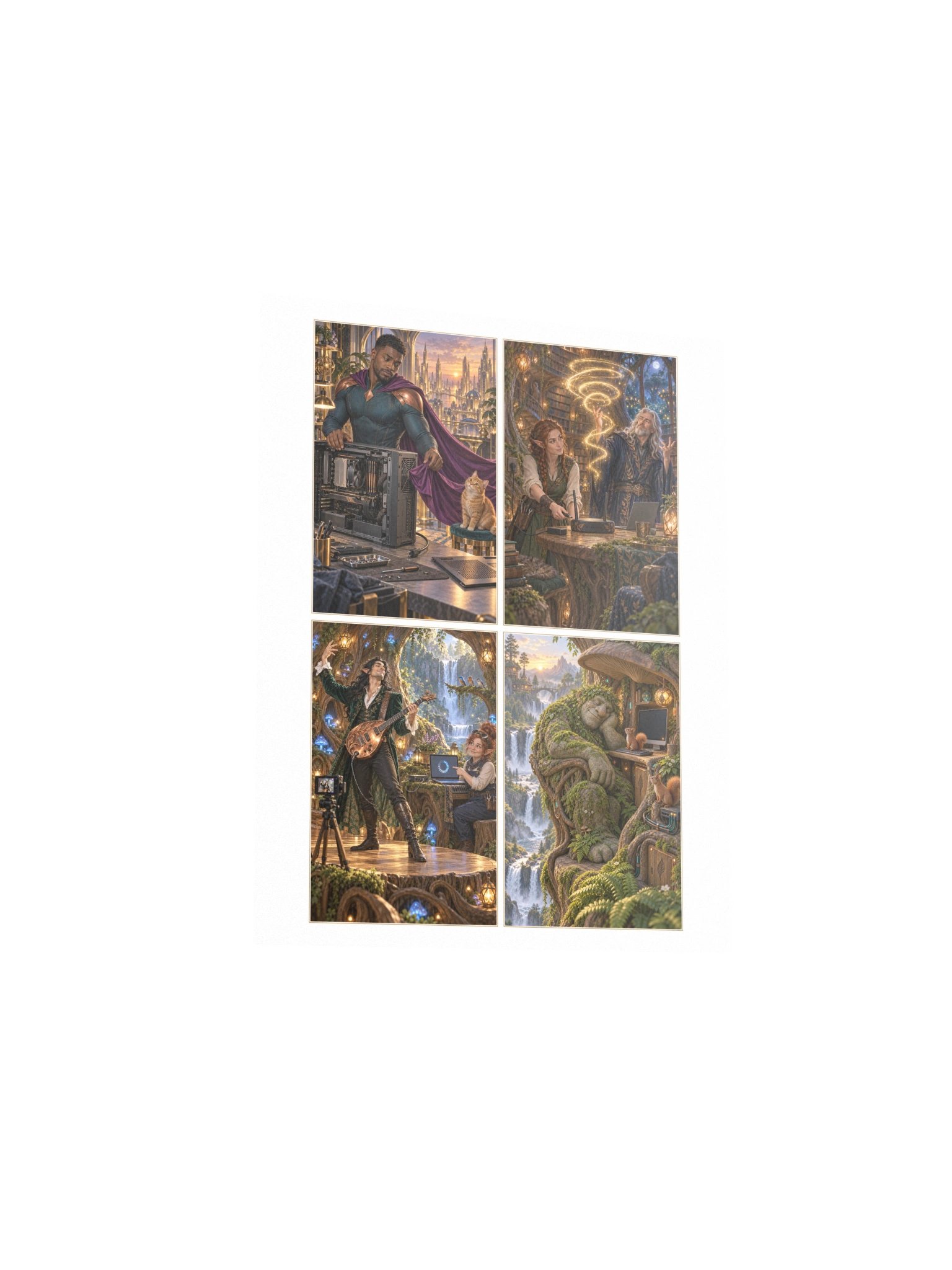 Fantastic Support Small Art Print product image (3)