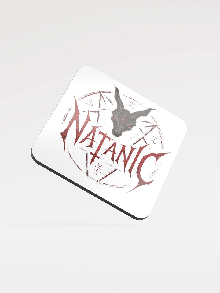 NATANIC Horned Goat Sigil Gloss Coaster product image (1)