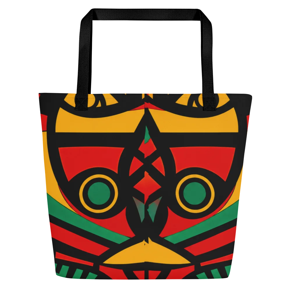 Mirrored Pop-Color Graphic Tote product image (2)