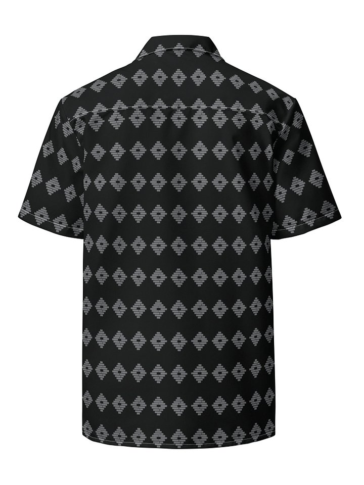 Anacostia Community Museum Button-Up Shirt (Black/Gray) product image (2)