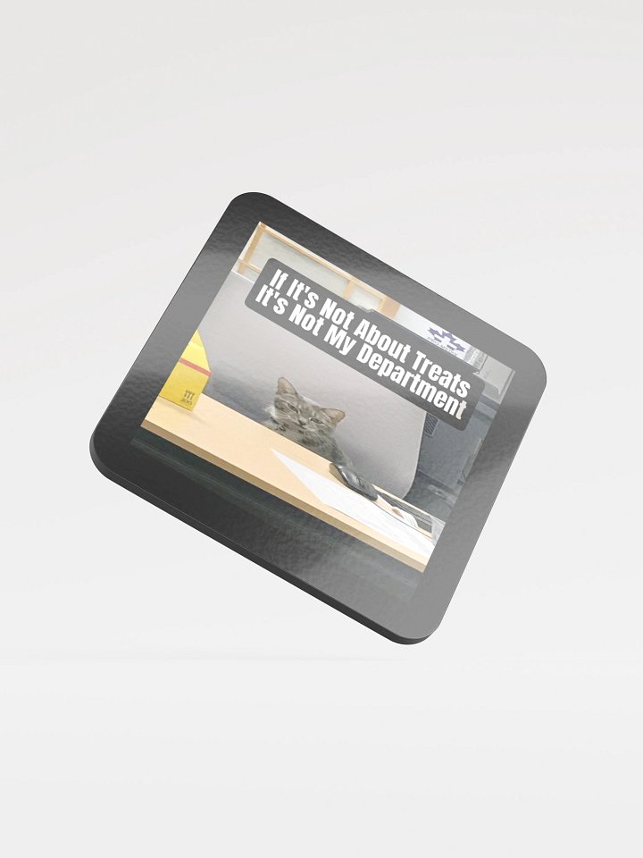 Treat department Glossed Cork Coaster product image (1)