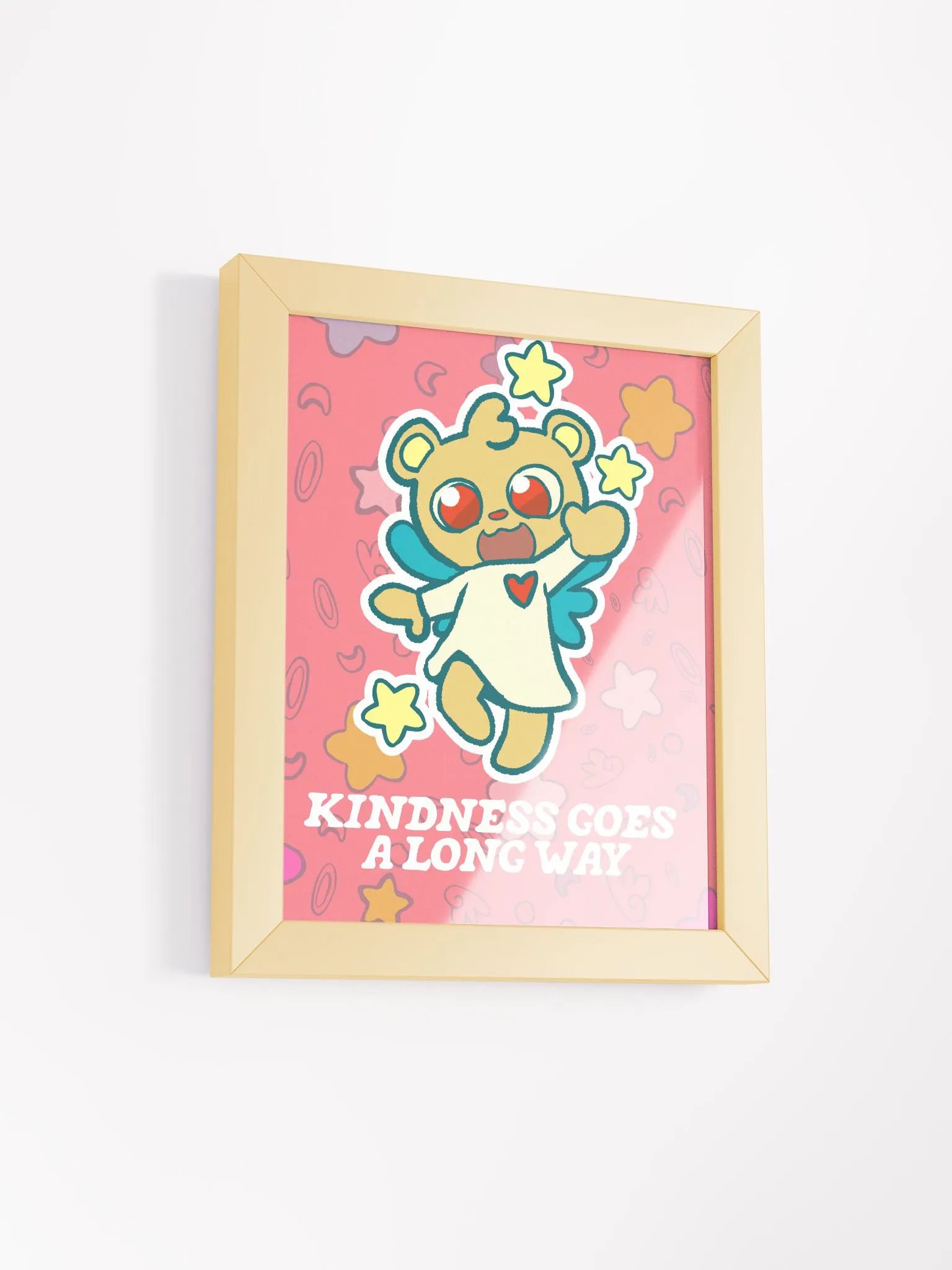 Kindness Goes A Long Way Framed Print product image (1)