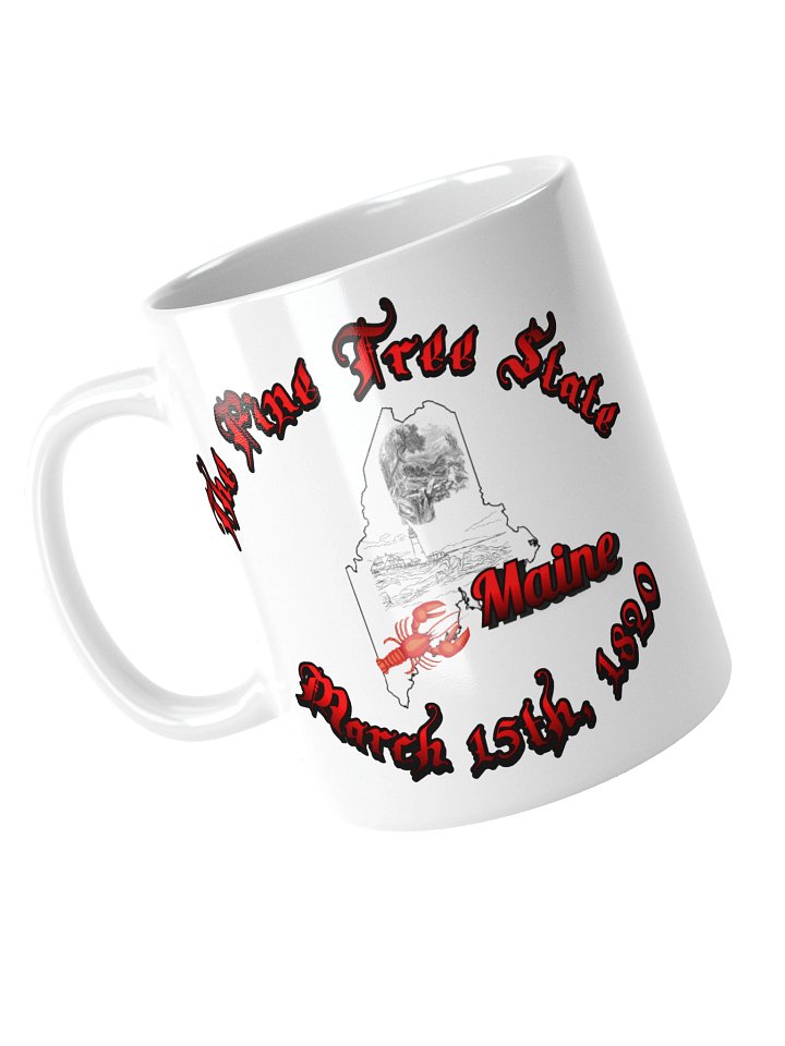 Maine - USA State White Mug product image (1)