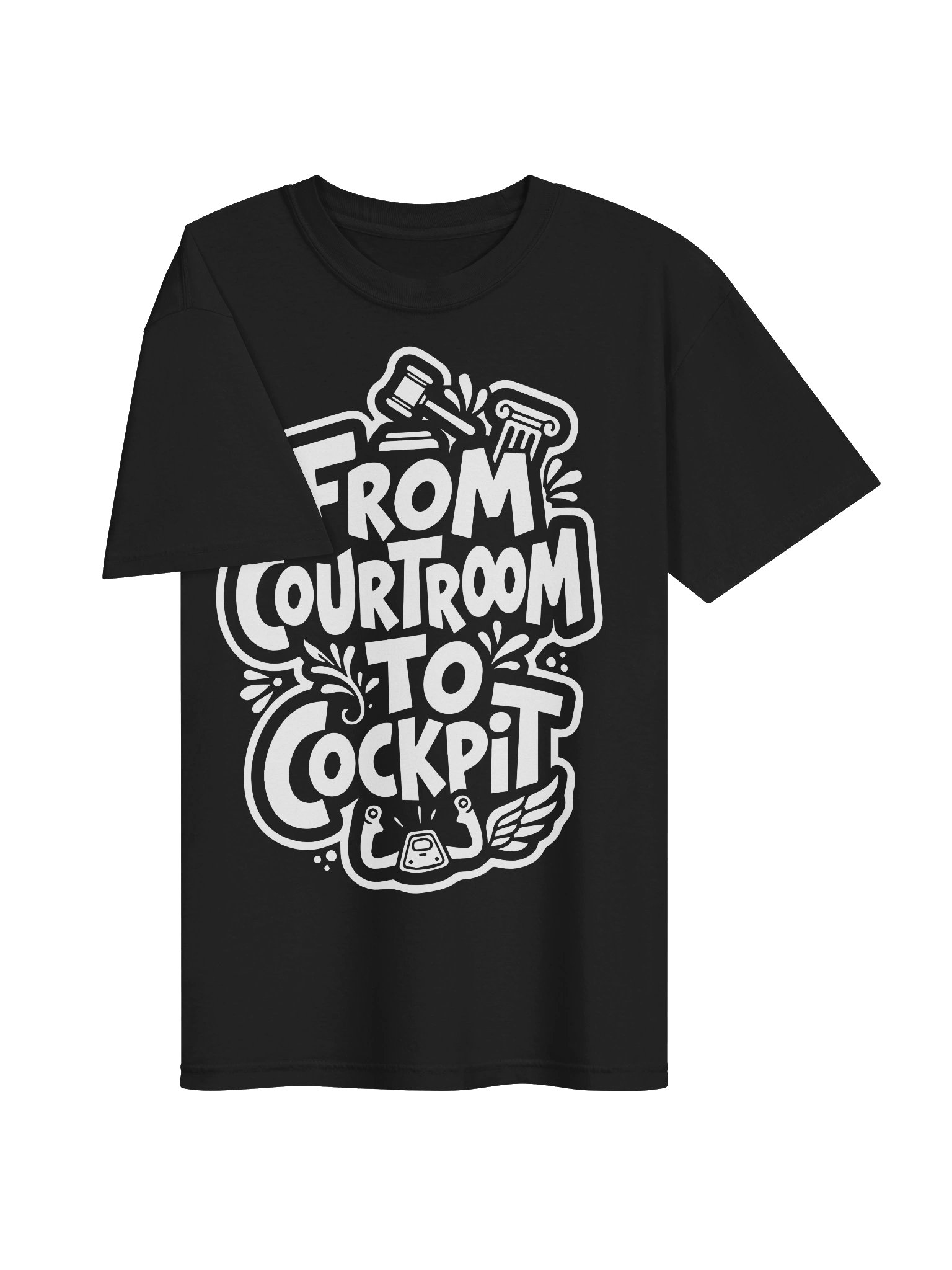 From Courtroom to Cockpit Tee product image (38)
