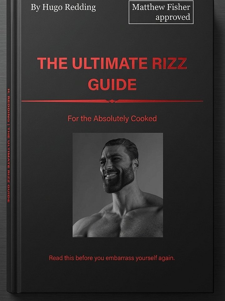 Ebook - how to get ultimate rizz by hugo redding - matthew fisher approved product image (1)