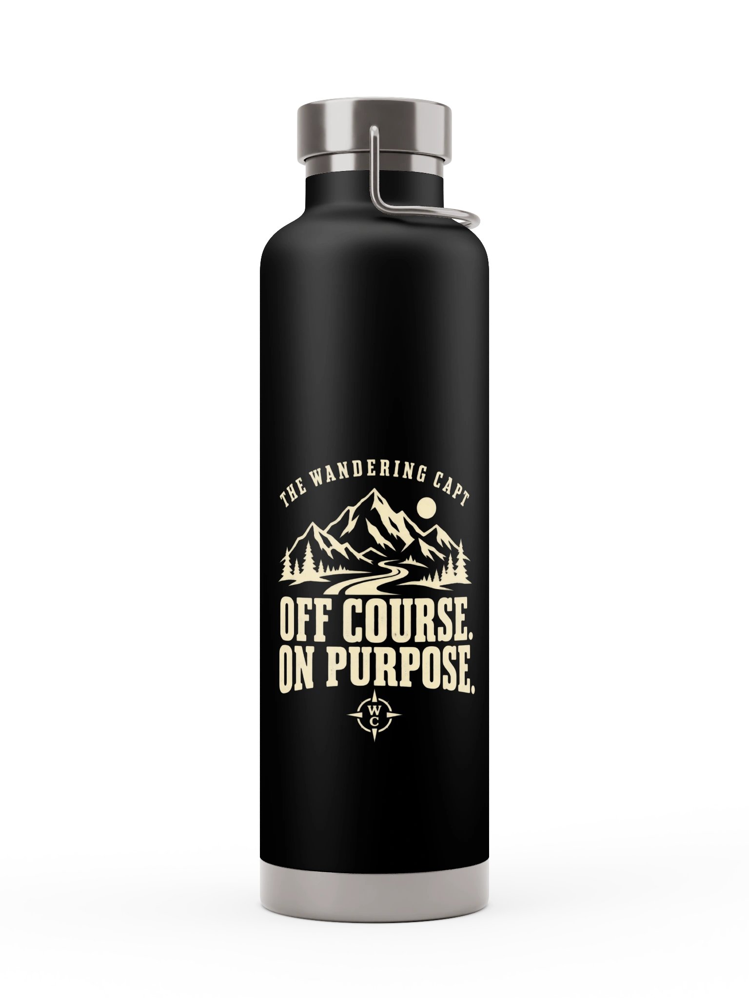 Off Course. On Purpose. Insulated Water Bottle product image (6)