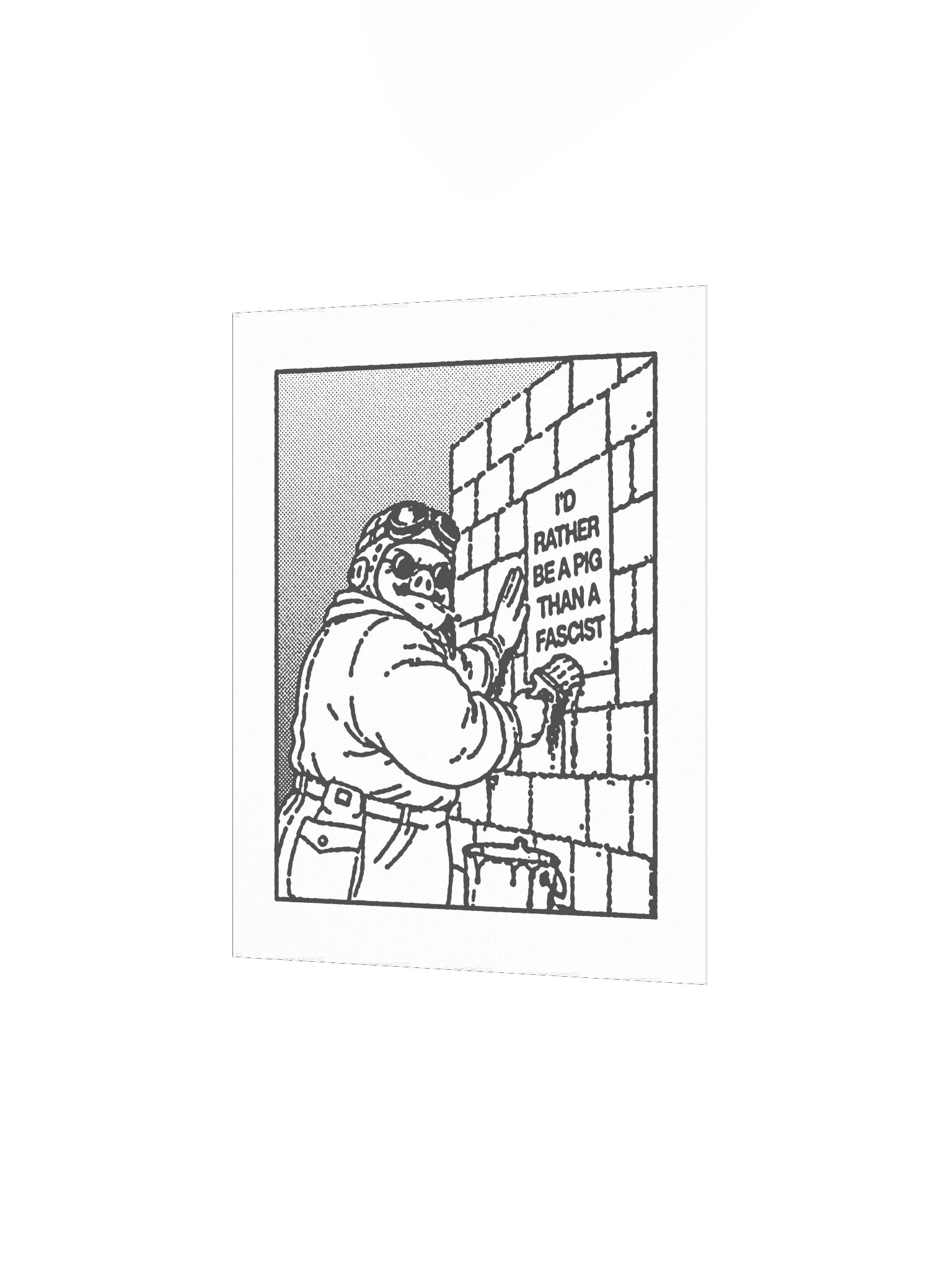 BE A PIG ! Art Print. number 6 product image (2)
