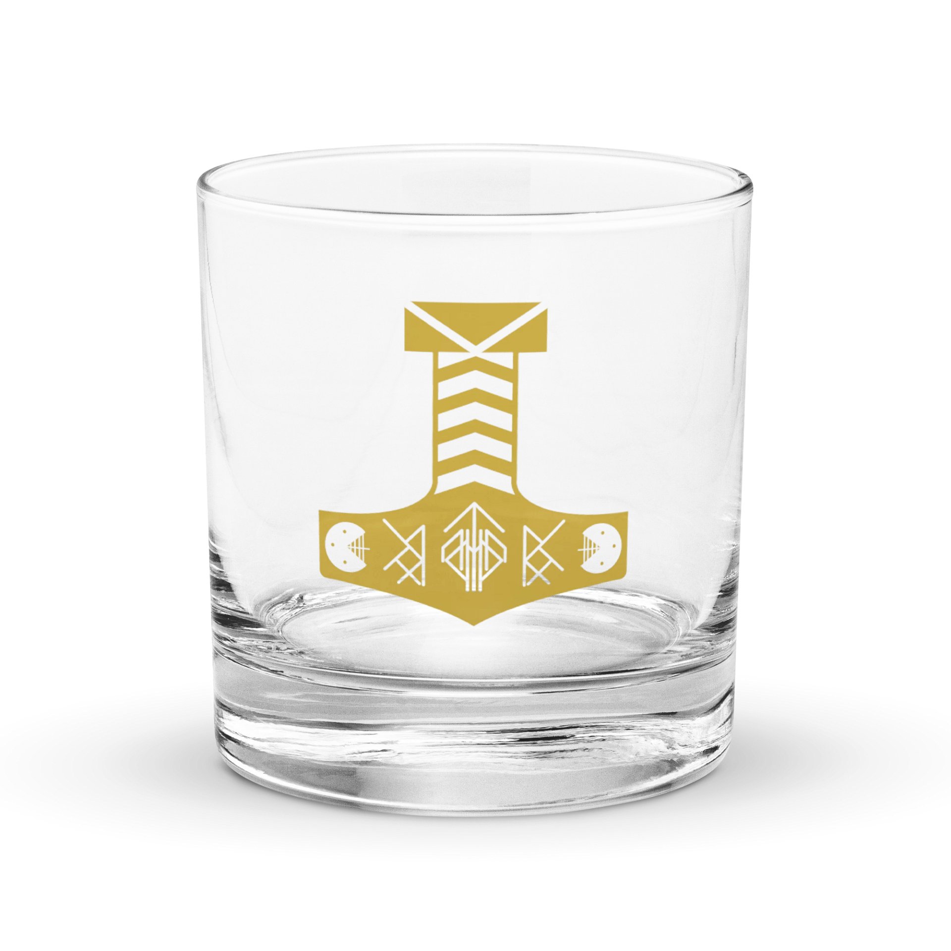 Mjölner with Bindrunes - Glass product image (1)