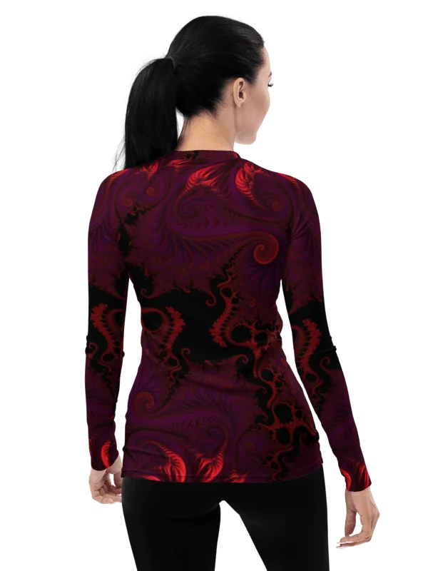 Fractal women's long-sleeved shirt - Mercurial Marrow product image (2)