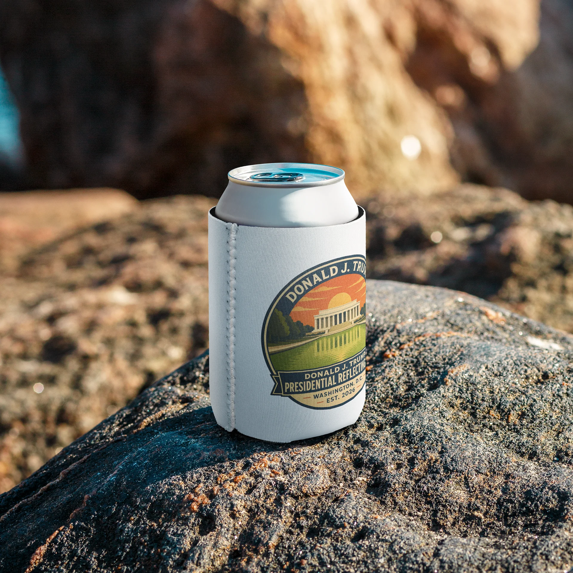 Coozie Can Cooler - Donald J. Trump Presidential Reflecting Pool™ product image (7)