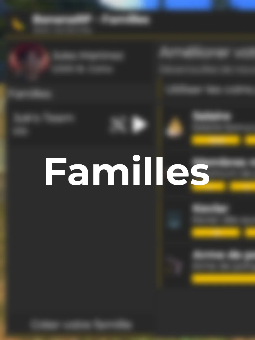 [Addon] Banana RP - Familles product image (1)
