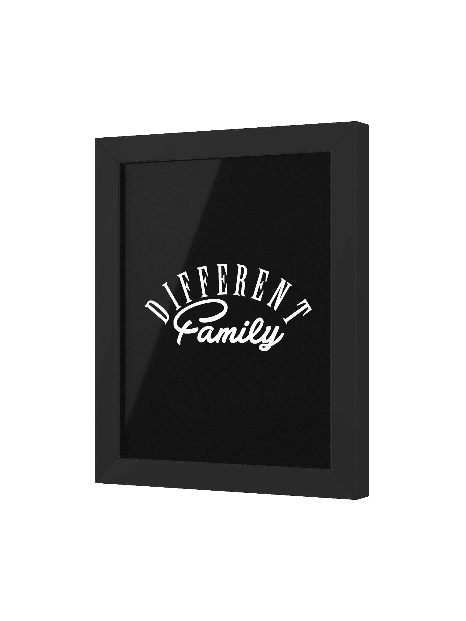 Different Family Framed Poster product image (3)