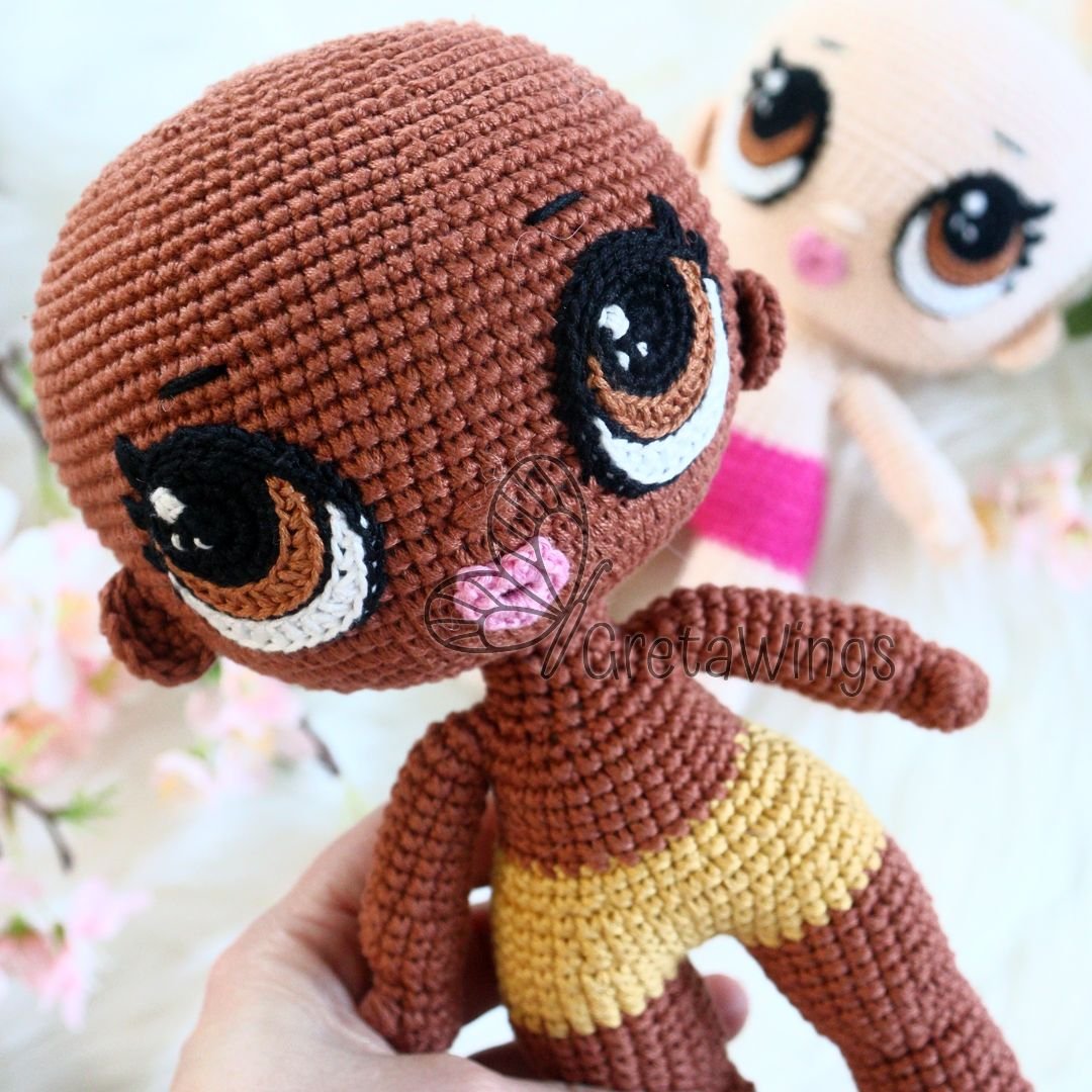Patrón de Cuerpo Base de Amigurumi para Muñecas LoL (Descarga Digital) product image (5)