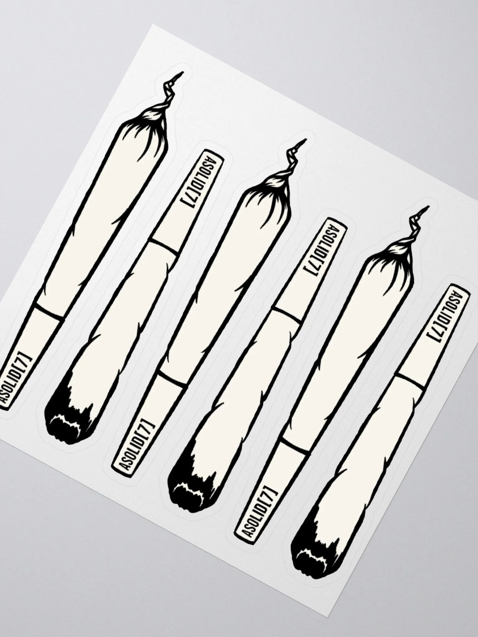 ASolid[7] Joint Stickers (Lit & Unlit Duo) - Plain product image (2)