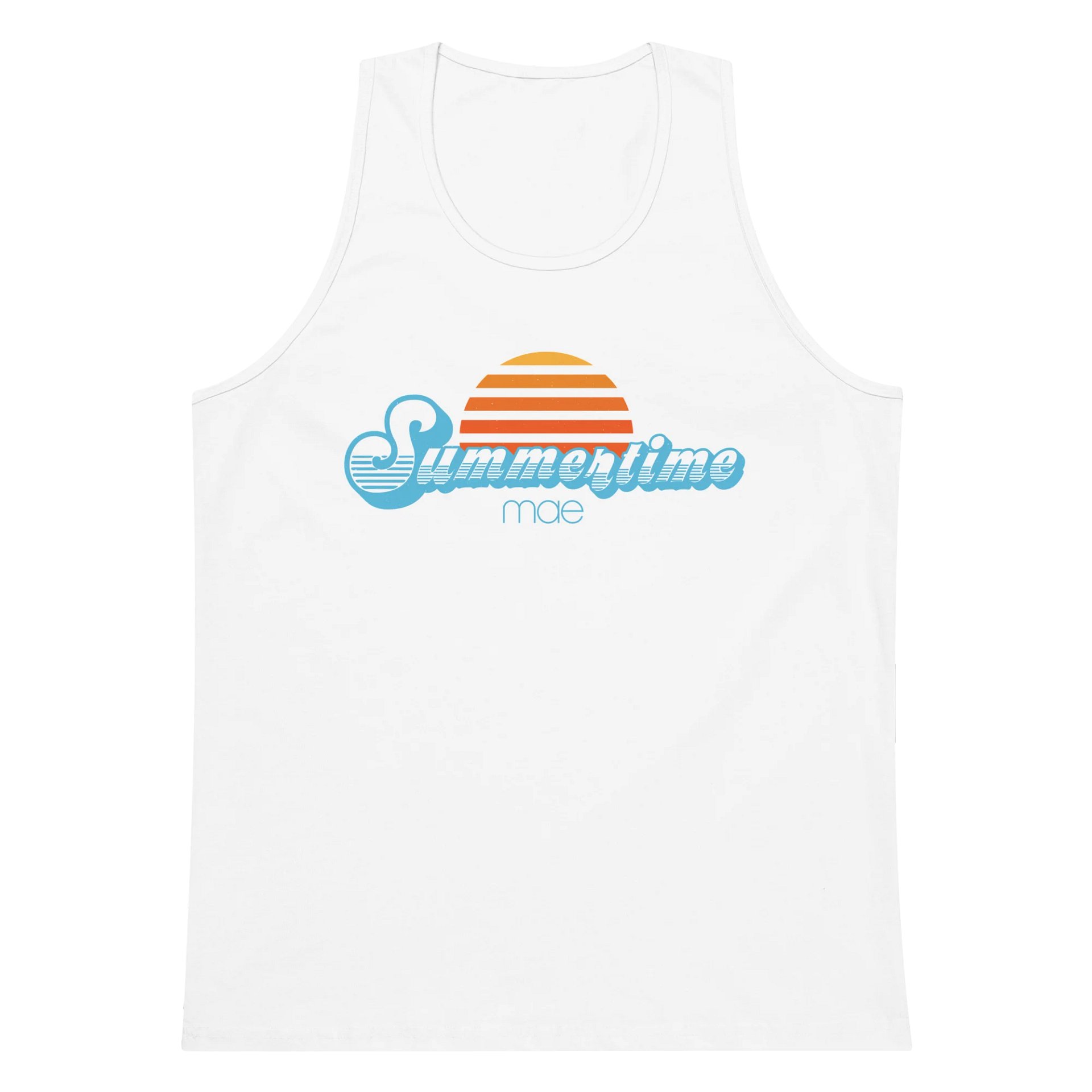 Summertime Tank - white product image (1)