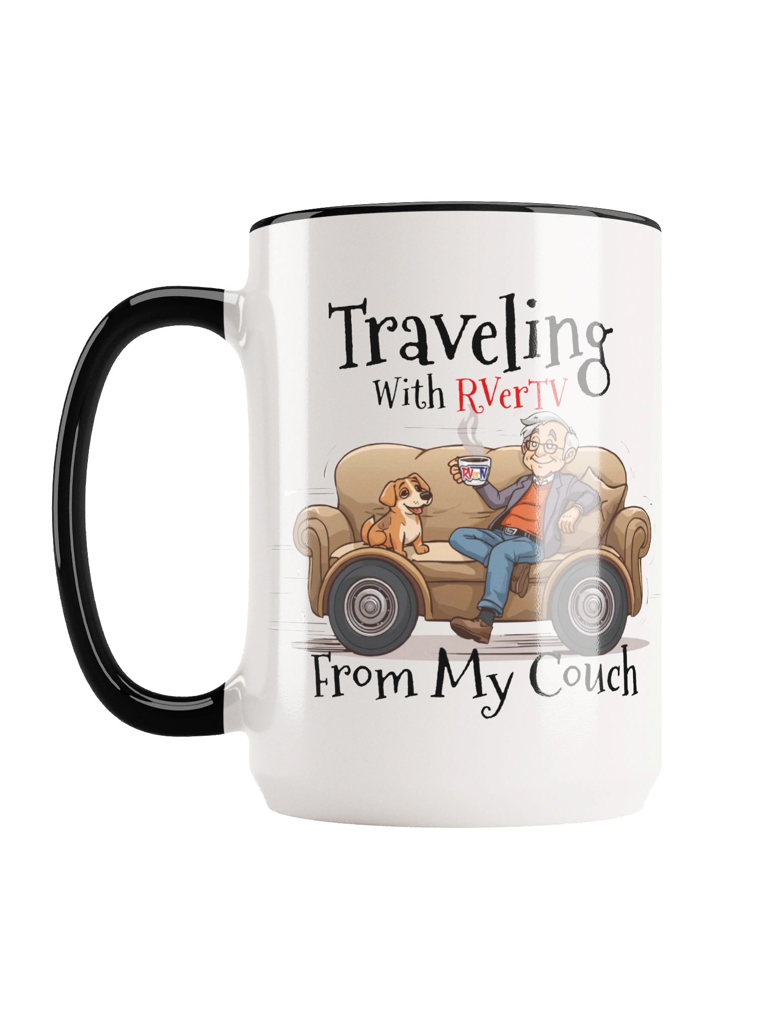 Traveling With RVerTV From My Couch - Coffee Mug product image (3)