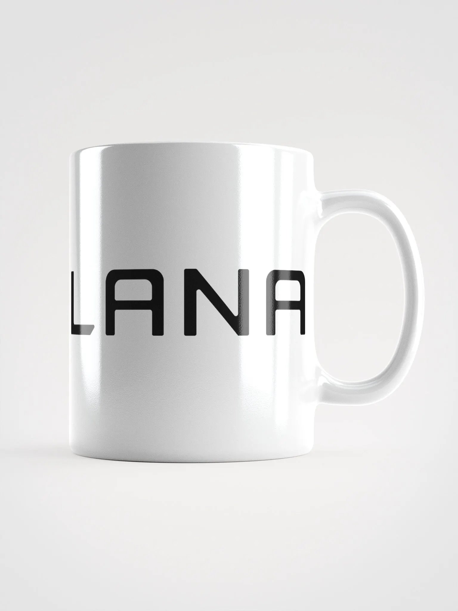 Solana Logo White Glossy Mug product image (4)