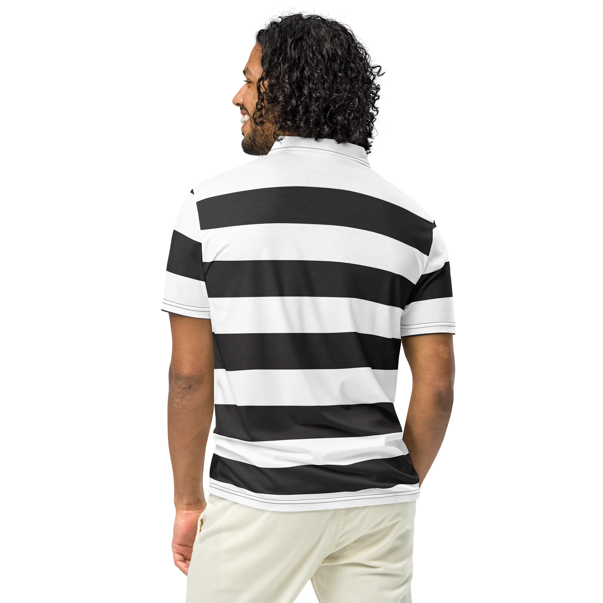 DRIPCO Striped Drip Polo product image (5)