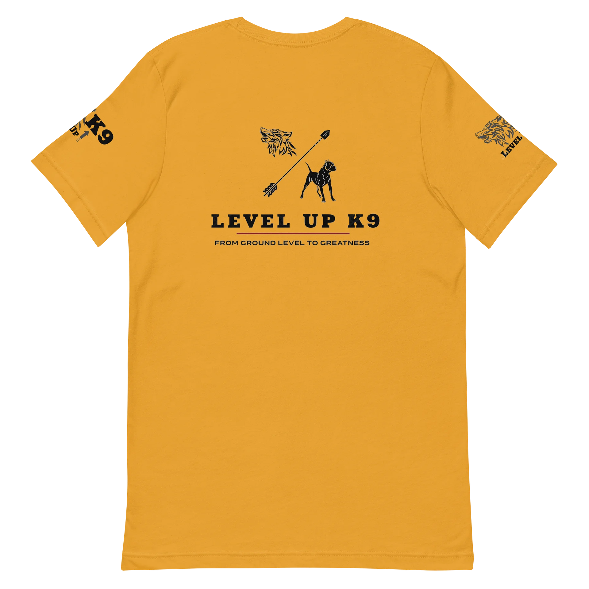 LEVEL-UP K9 Logo Tee — Lightweight soft fit product image (5)