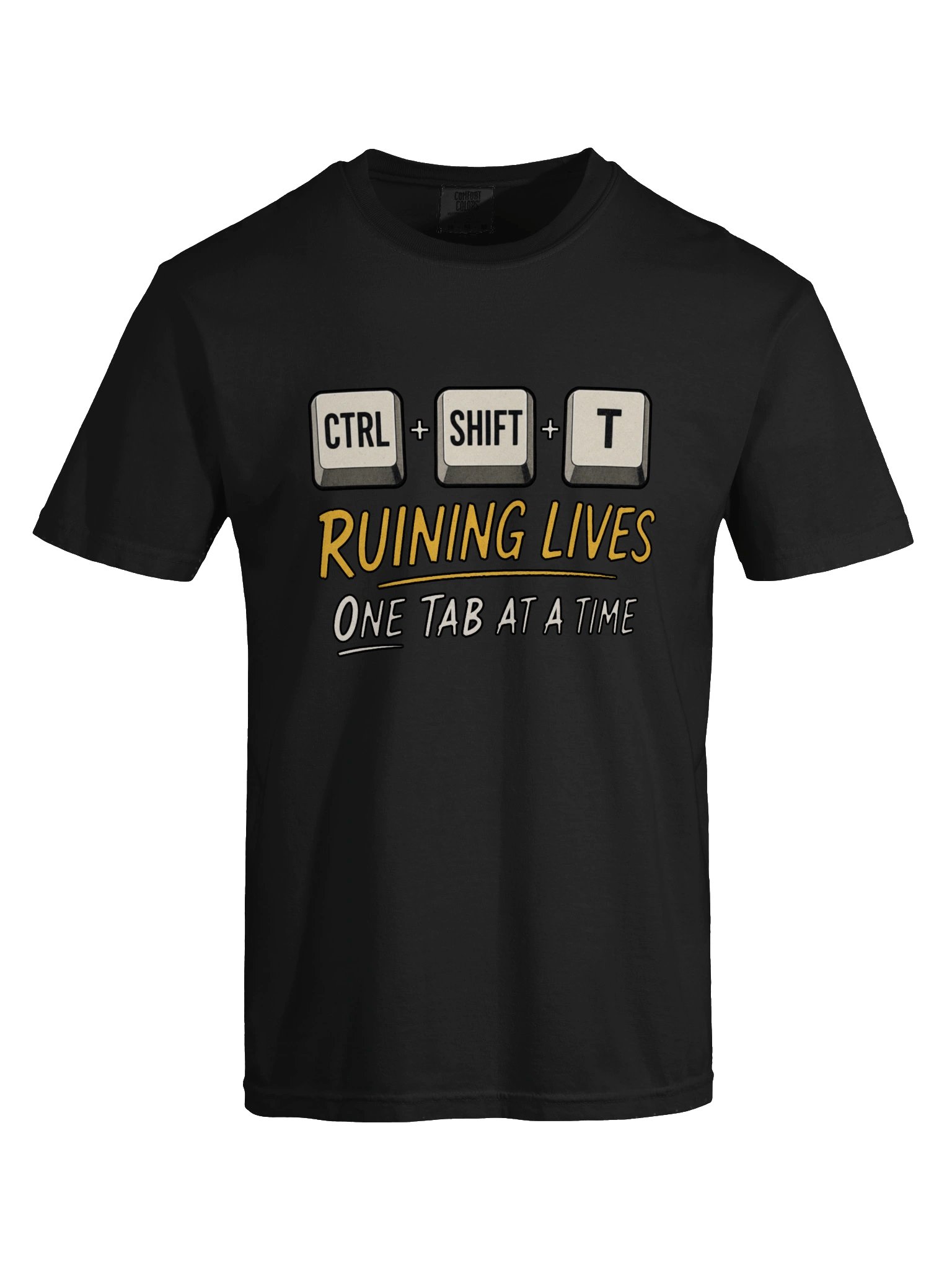 Ctrl Shift T Running Lives Graphic T-Shirt product image (40)