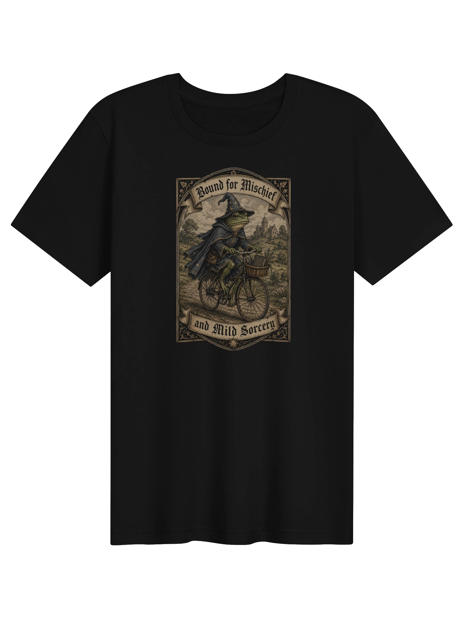 Bound for Mischief Wizard Frog Tee product image (3)