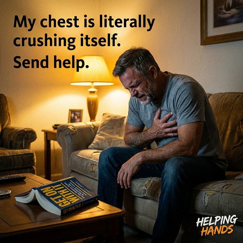 That crushing feeling in your chest isn't just in your head—it's a physical hit. Heartbreak is a proper weight to carry. Stop...