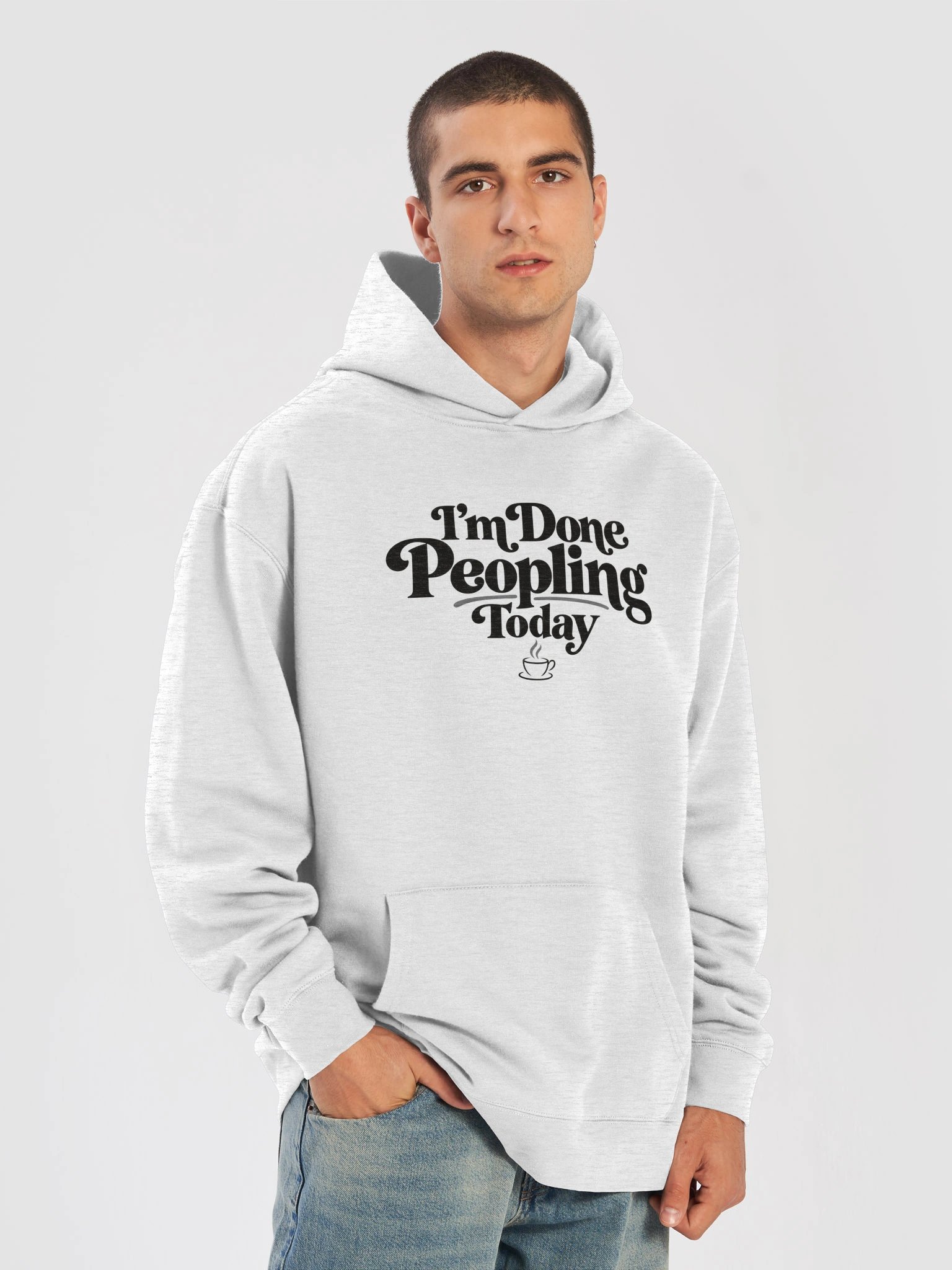 I’m Done Peopling Today - Unisex Hoodie product image (7)