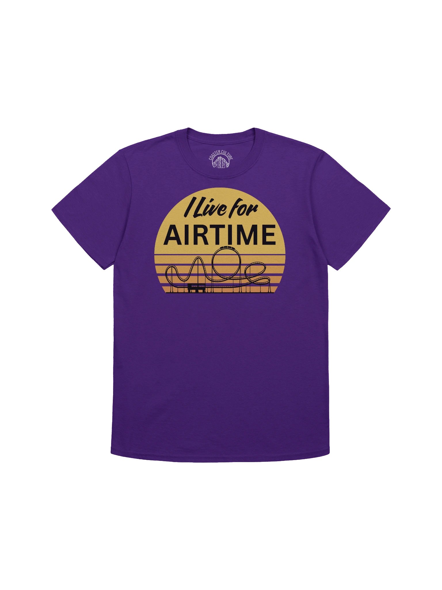 I Live for AIRTIME T-Shirt – Roller Coaster Thrill Ride Fan Apparel product image (1)