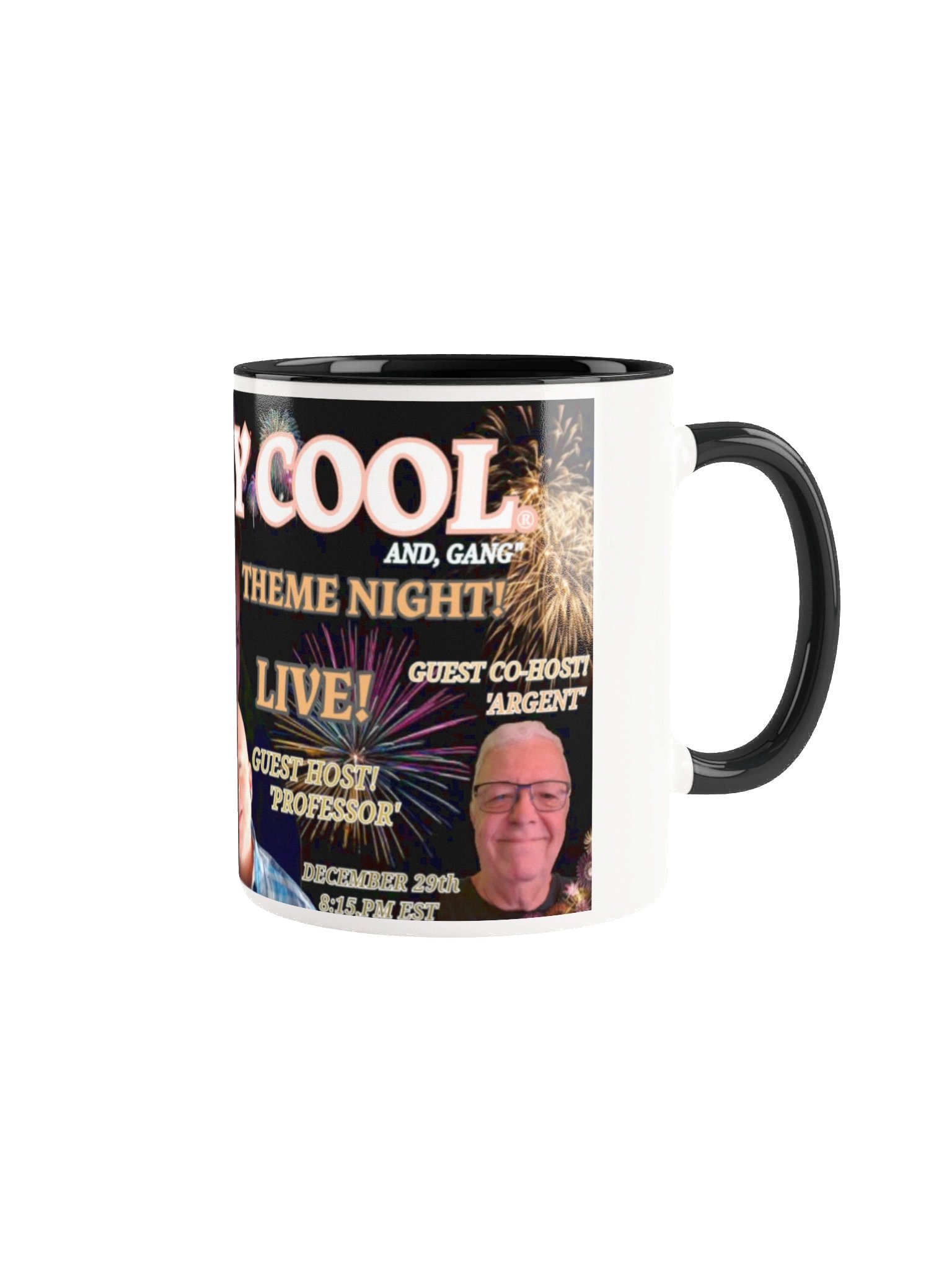 New Year's Theme Night Ceramic Mug product image (1)