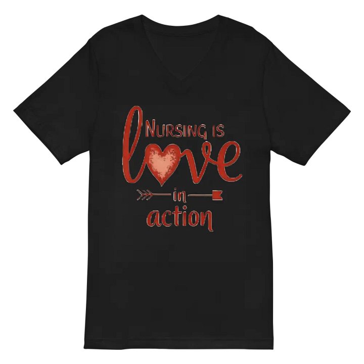 Love in Action V-Neck Tee product image (3)