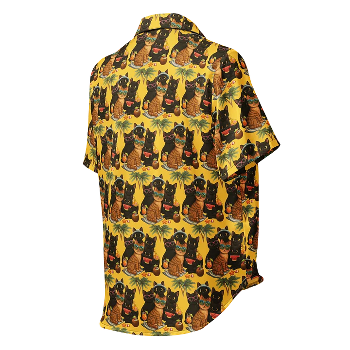Cat brigade summer Silky Pajama Top product image (2)