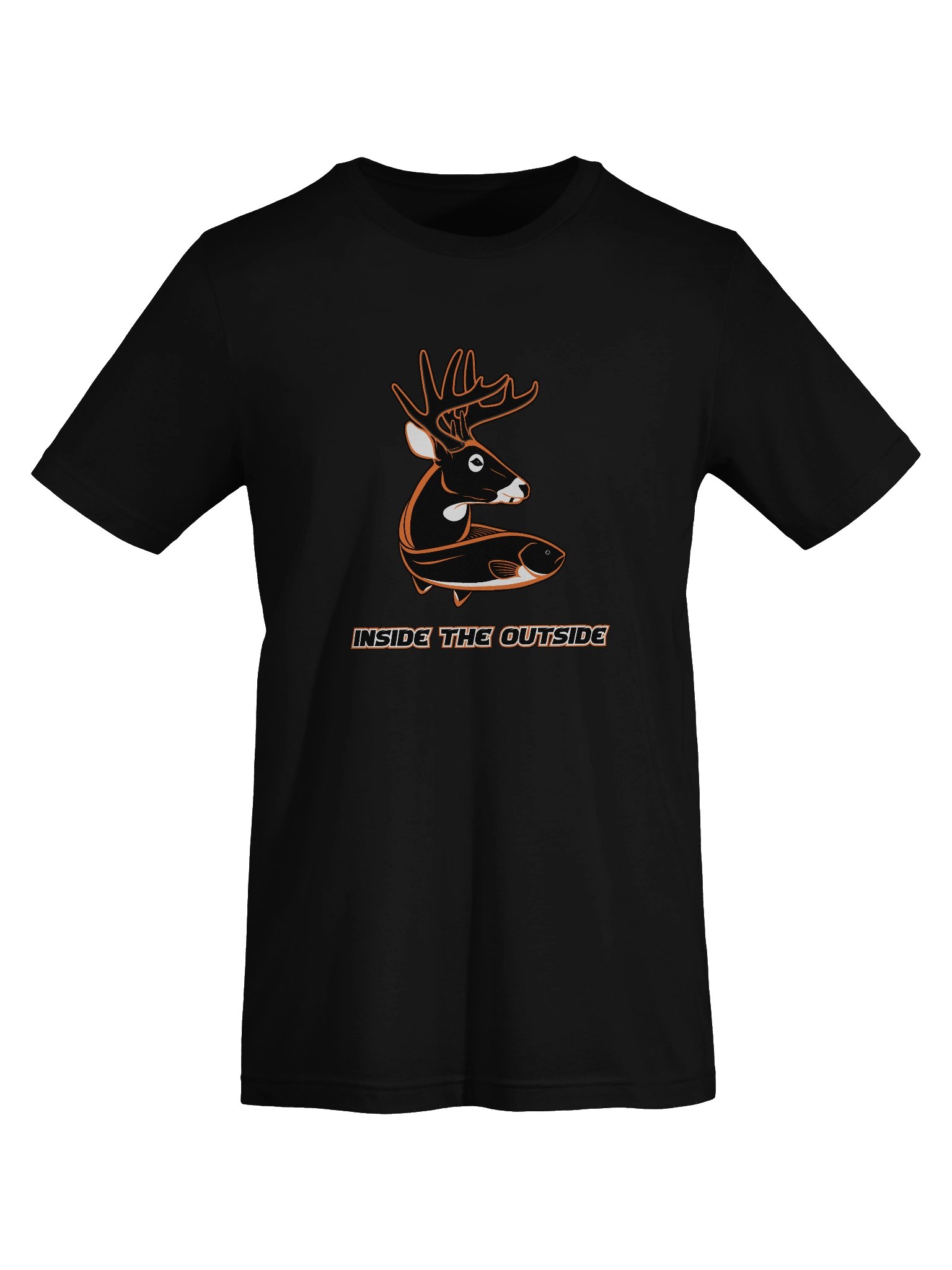 Soft Tee Orange Black Logo product image (61)