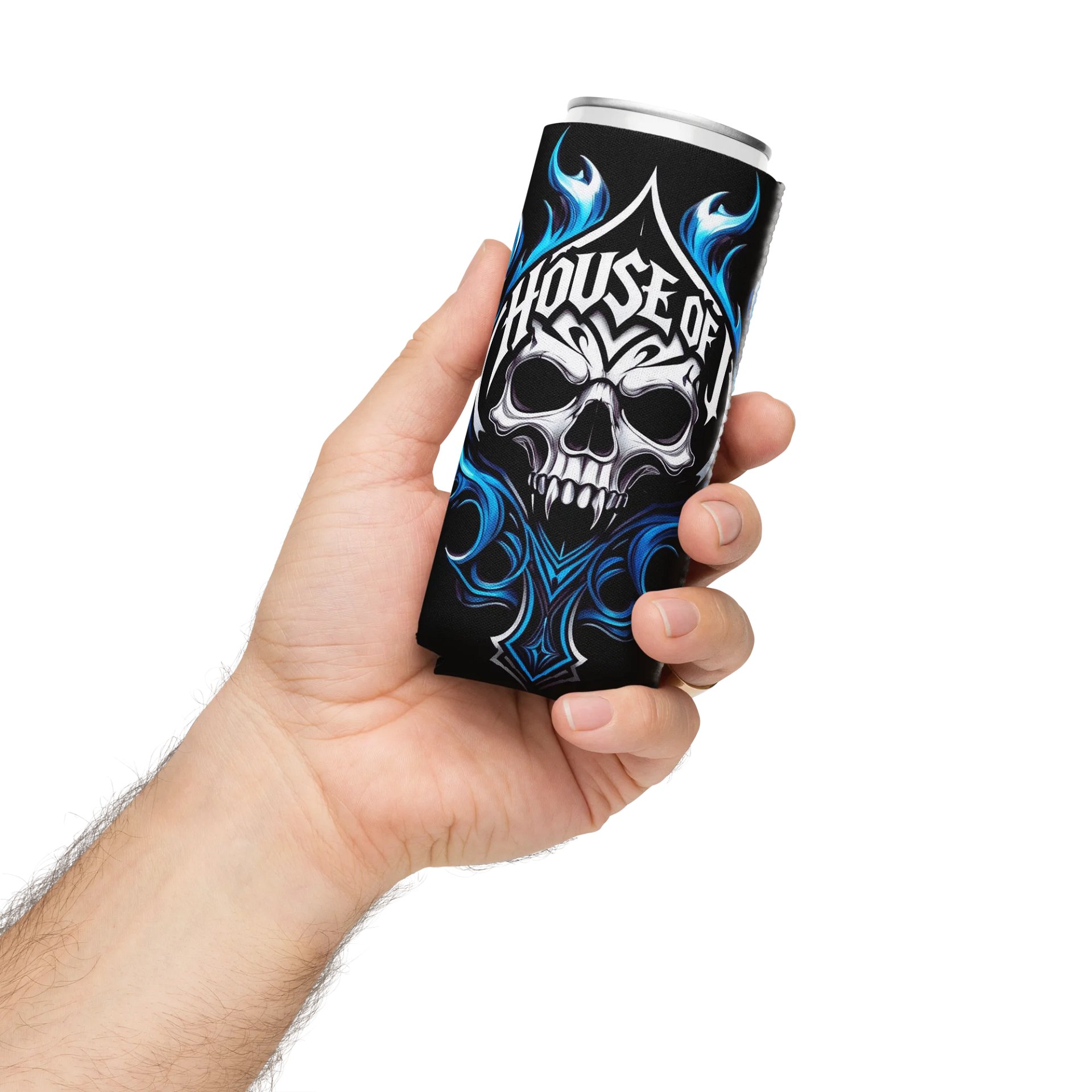 House of J Logo Can Cooler product image (12)