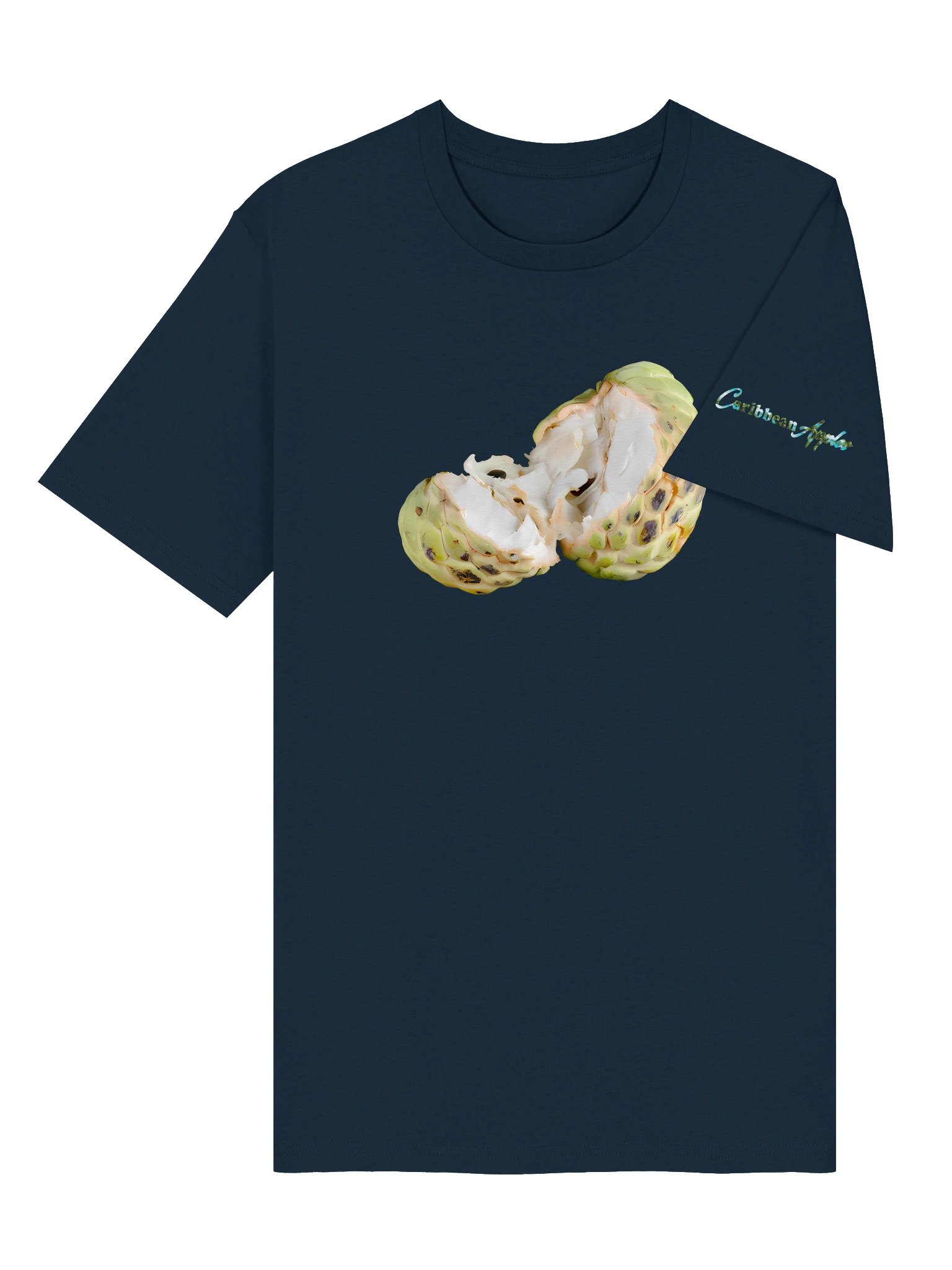Caribbean Apples - Sugar Apple West Indies - Minimal - Organic Cotton T-Shirt product image (16)