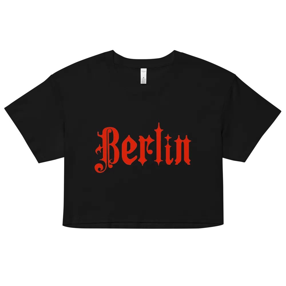 Berlin in Red Crop Top product image (7)