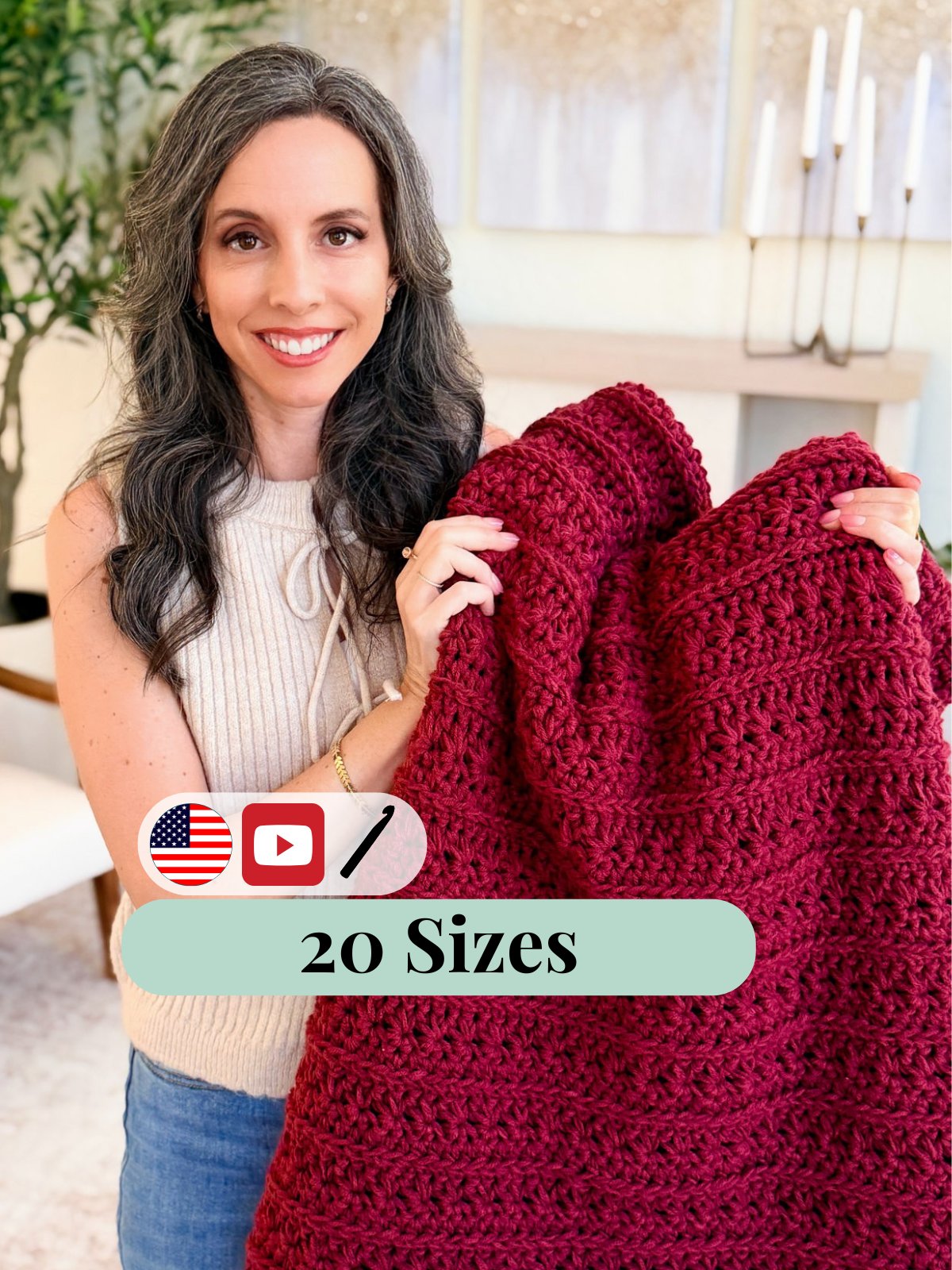Petal Loop Stitch Crochet Home Collection (3 Patterns + Bonus Trivet) product image (3)