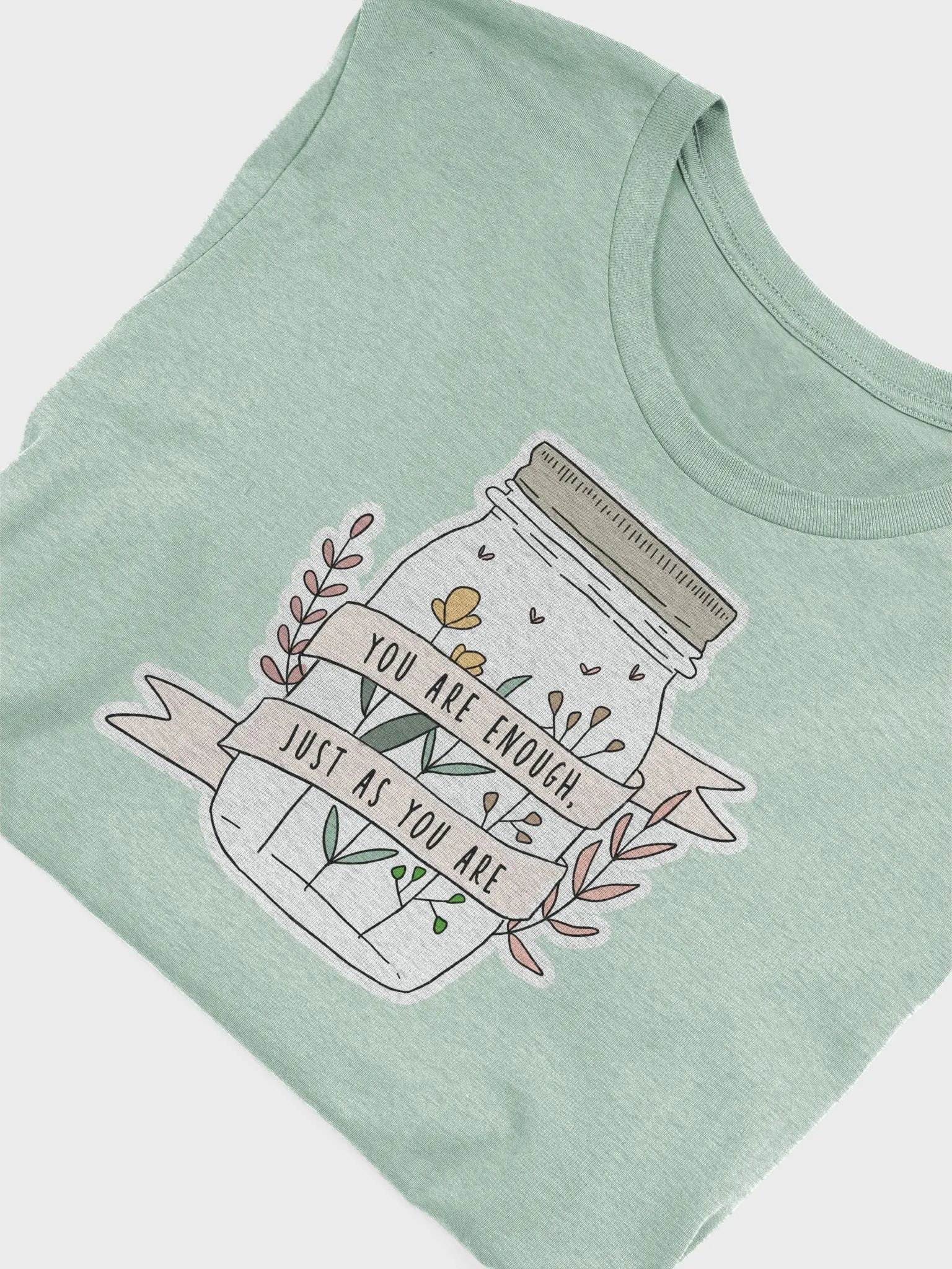 "You Are Enough As You Are" Unisex Tee product image (3)