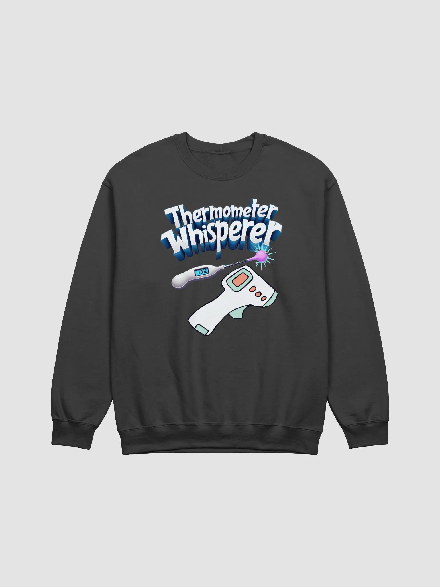 Thermometer Whisperer Crewneck Sweatshirt product image (3)