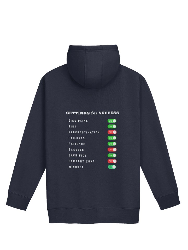 Settings for Success - Premium Hoodie product image (1)