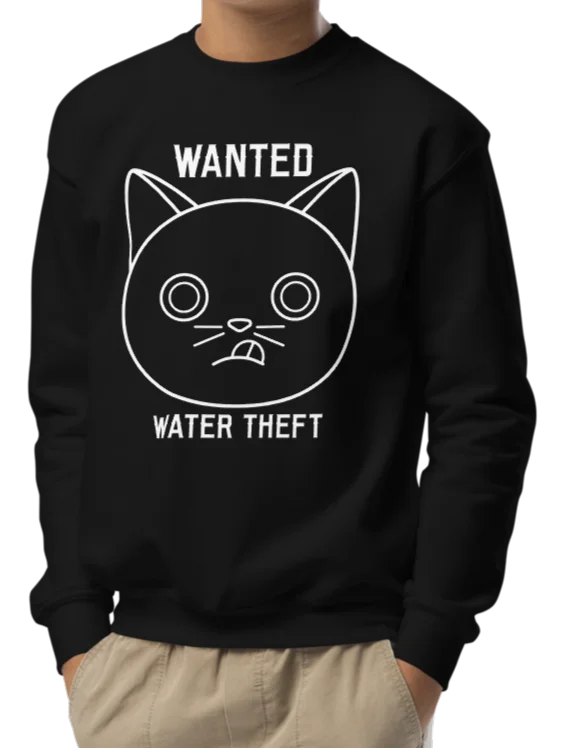 Wanted (Water Theft) - Unisex Youth Sweatshirt product image (2)