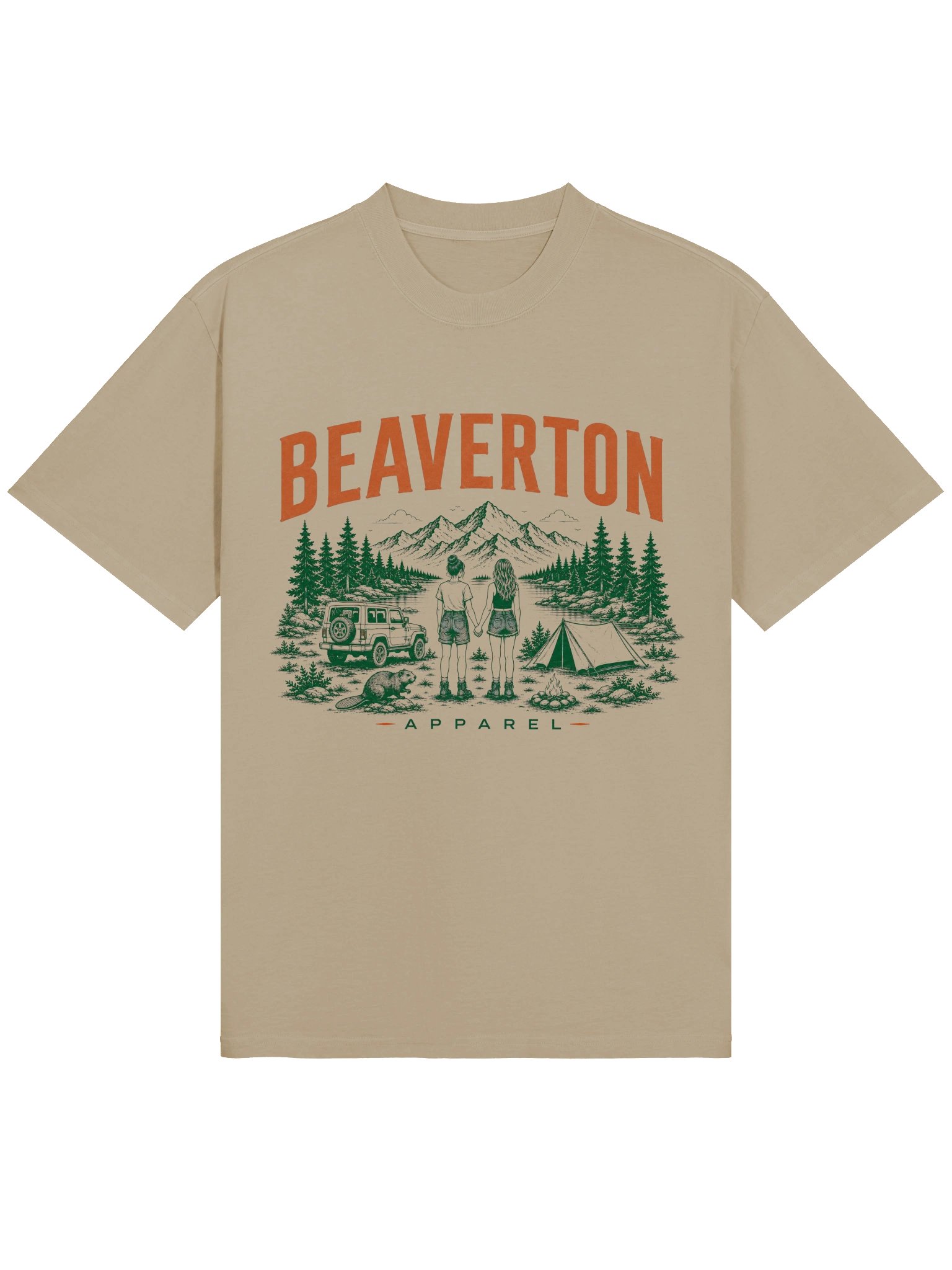 Alpine Escape – Premium Oversized Faded Tee product image (1)