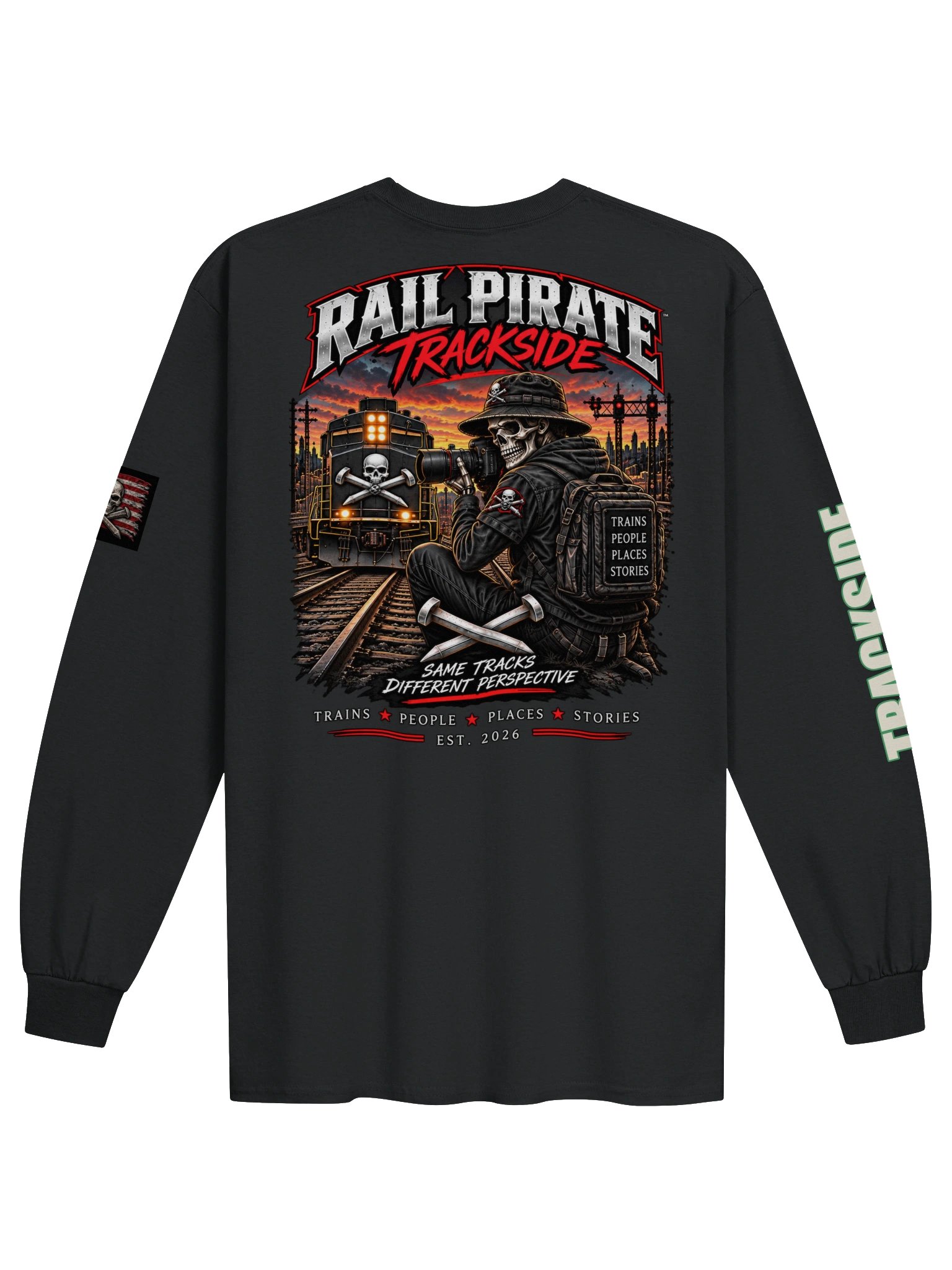Rail Pirate Trackside™ Long Sleeve — First Voyage product image (2)