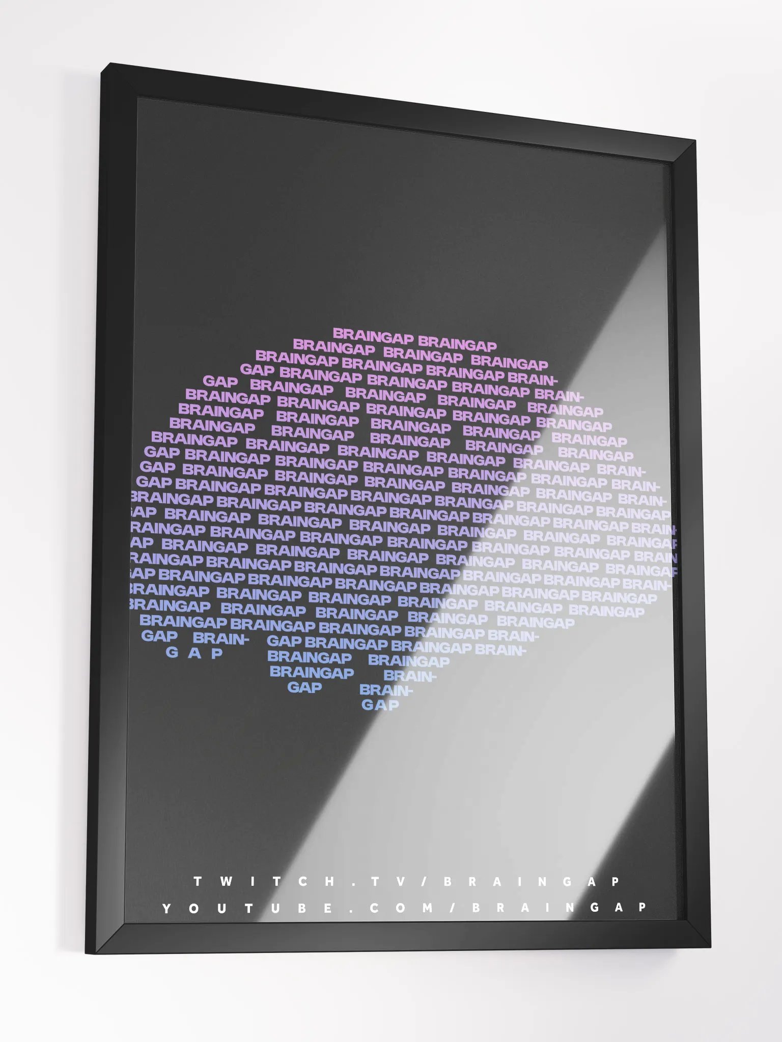 Braingap Minimalist Framed Poster product image (6)