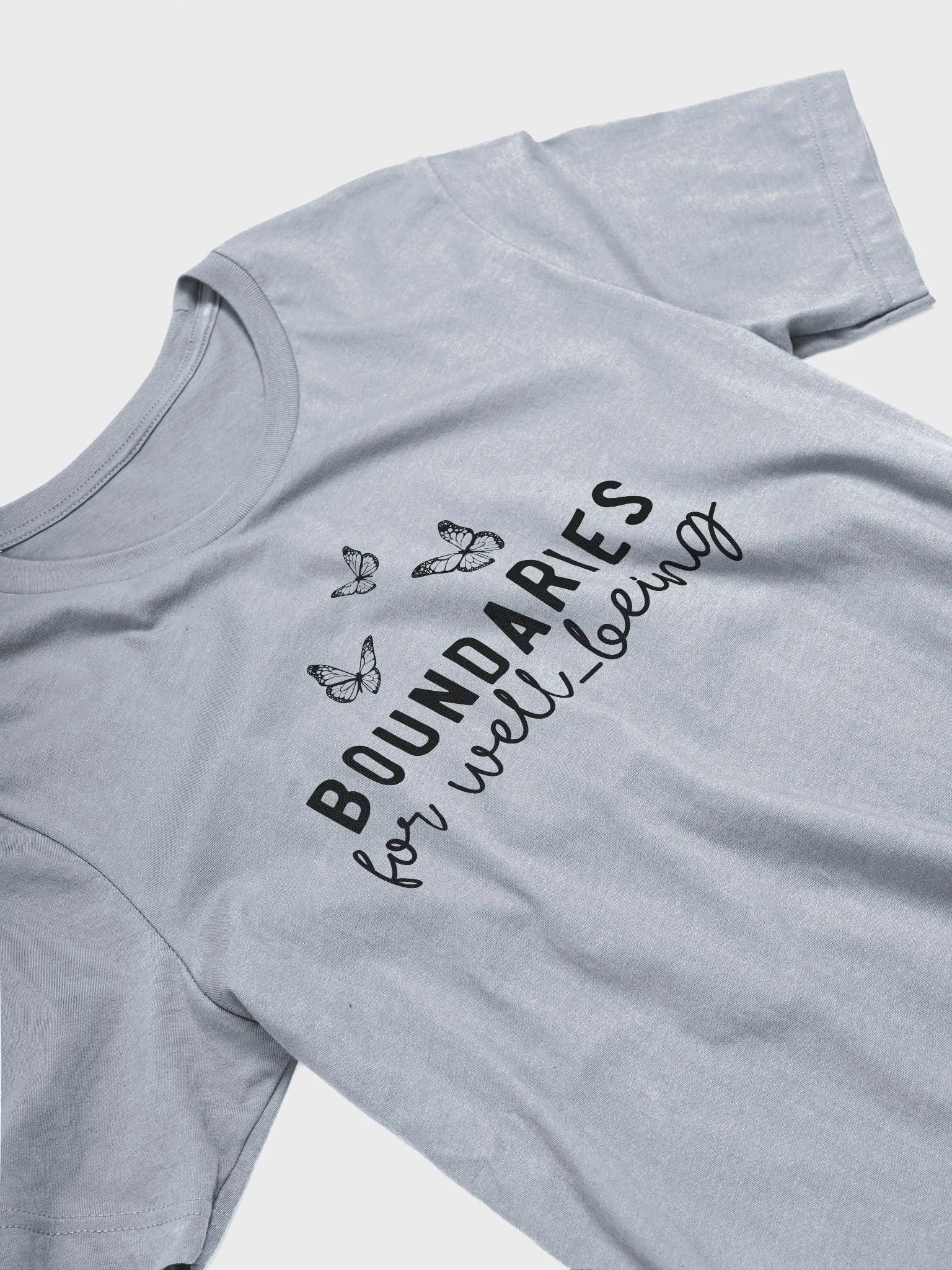 Boundaries For Well-Being Tee product image (4)
